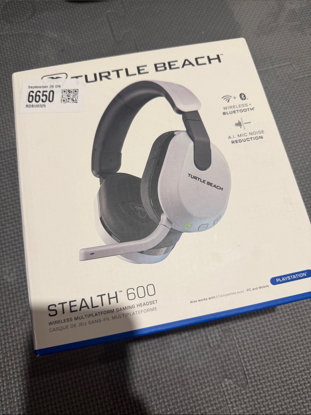 Turtle Beach Stealth 600 Wireless Gaming Headset - White